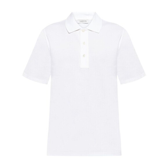 Lanvin Polo Shirt With Button Placket - NWT
